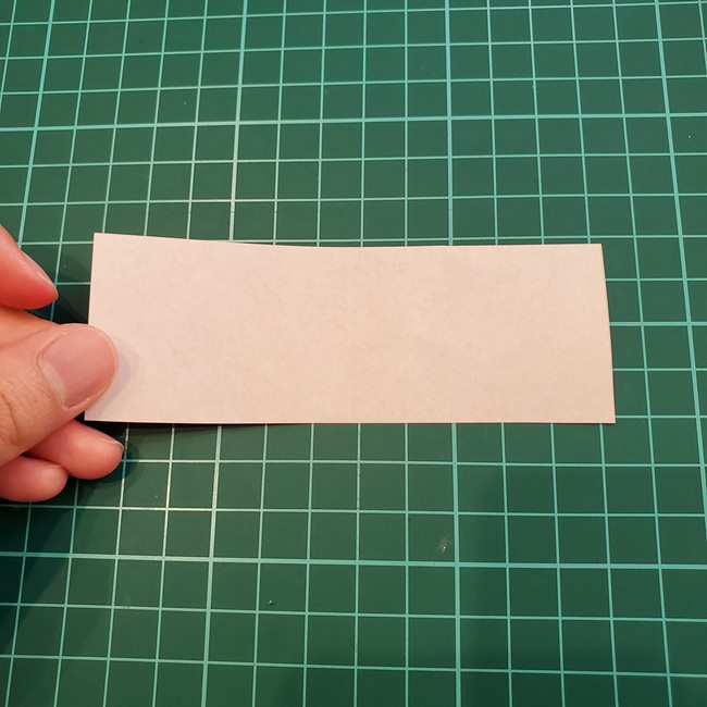 ジバニャンの折り紙 全身で体までの折り方作り方③しっぽ(1)