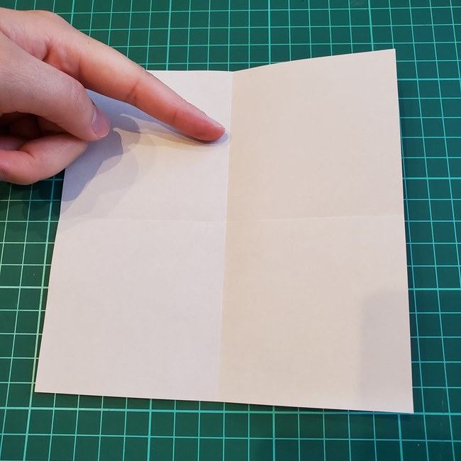 折り紙の花 簡単一枚のチューリップの作り方折り方(5)