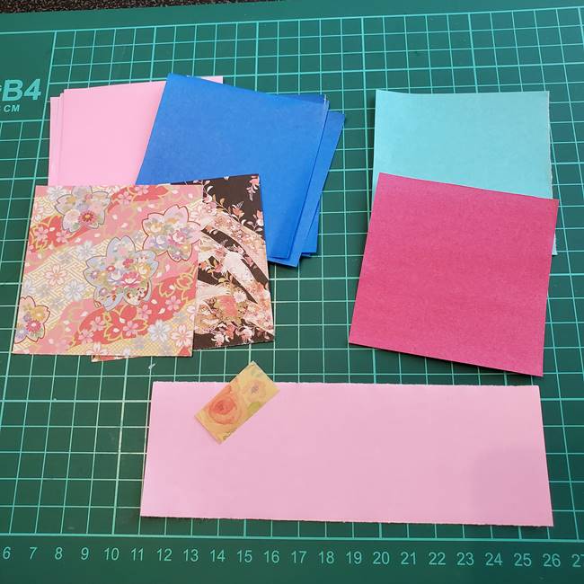 七夕飾りの折り紙はかわいいし簡単！吊るし飾りを製作するのに必要なもの1