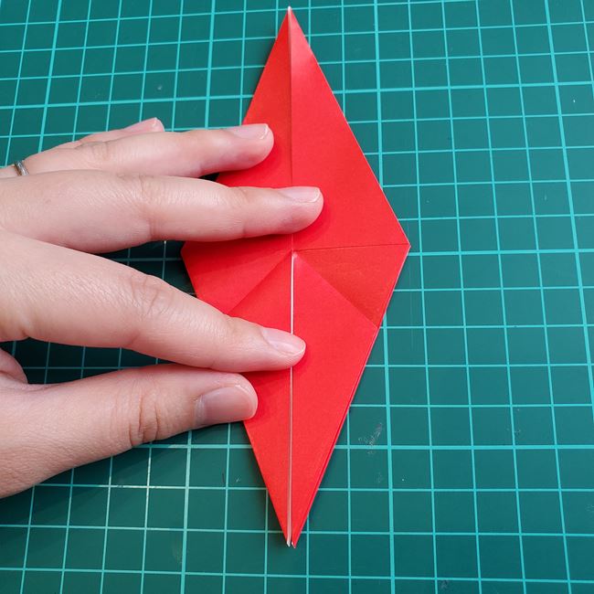 折り紙のトンボ 難しいけどリアルな作り方折り方①基本(23)