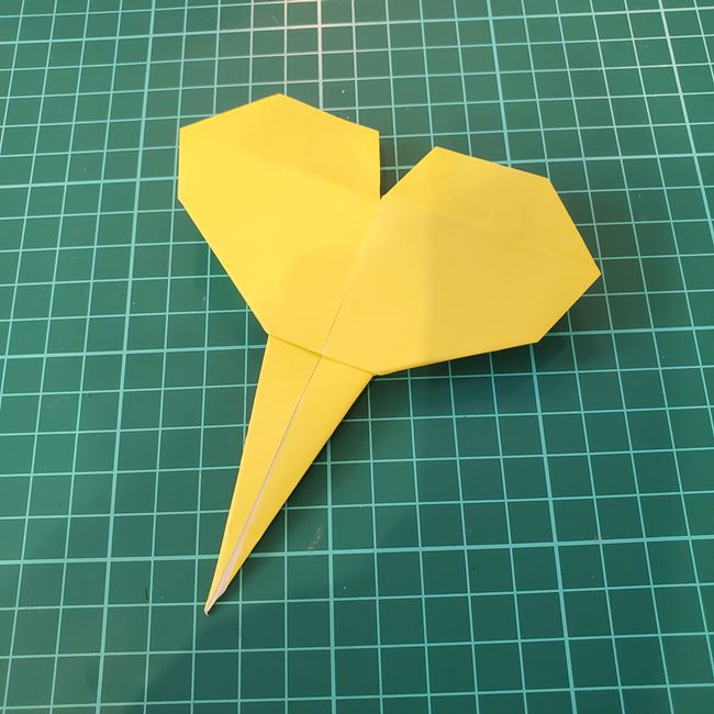 銀杏の折り紙 簡単な折り方作り方(18)