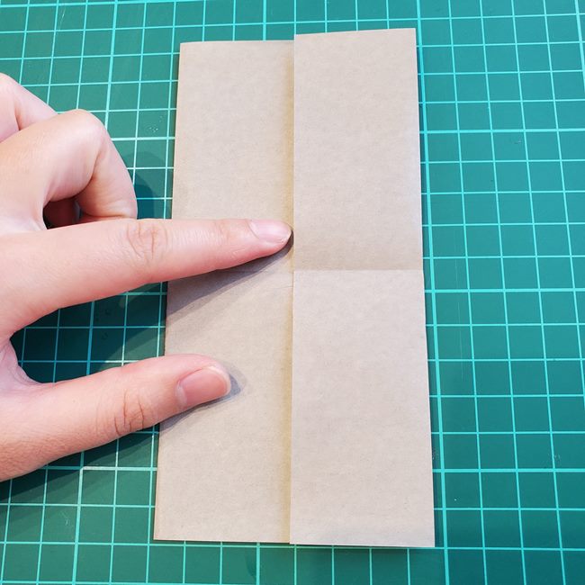 折り紙のクワガタ リアルに一枚でつくる折り方作り方①ツノ(6)