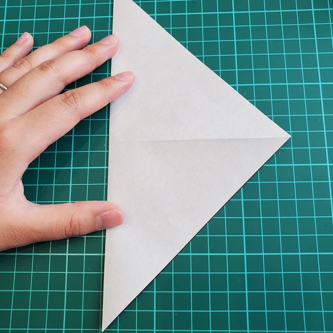 カブトムシの折り紙 簡単に一枚でつくる折り方作り方(4)