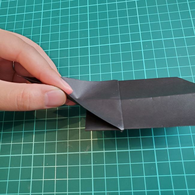 カブトムシの折り紙 簡単に一枚でつくる折り方作り方(16)