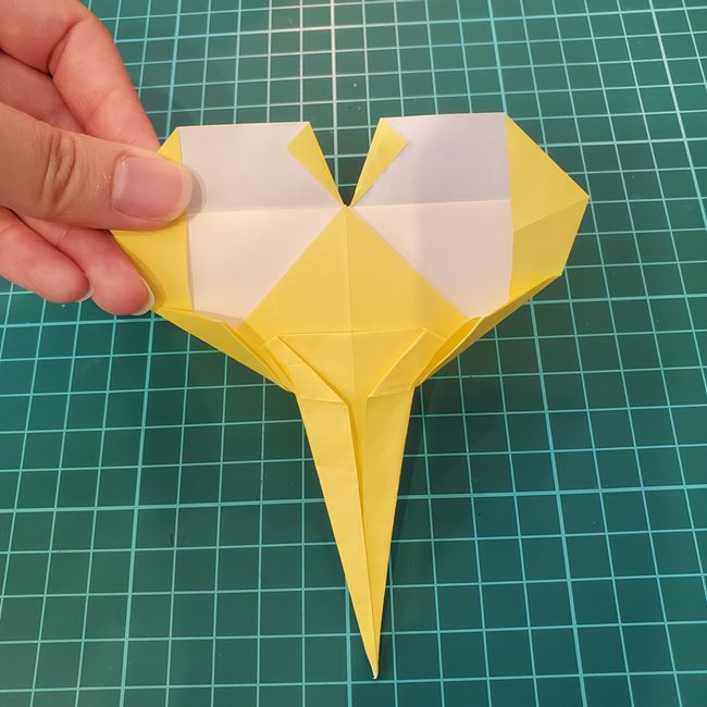 銀杏の折り紙 簡単な折り方作り方(17)