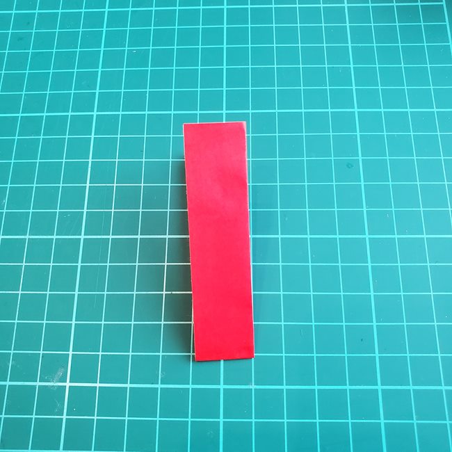 作り方 トンボの折り紙（簡単・平面）①からだ(5)
