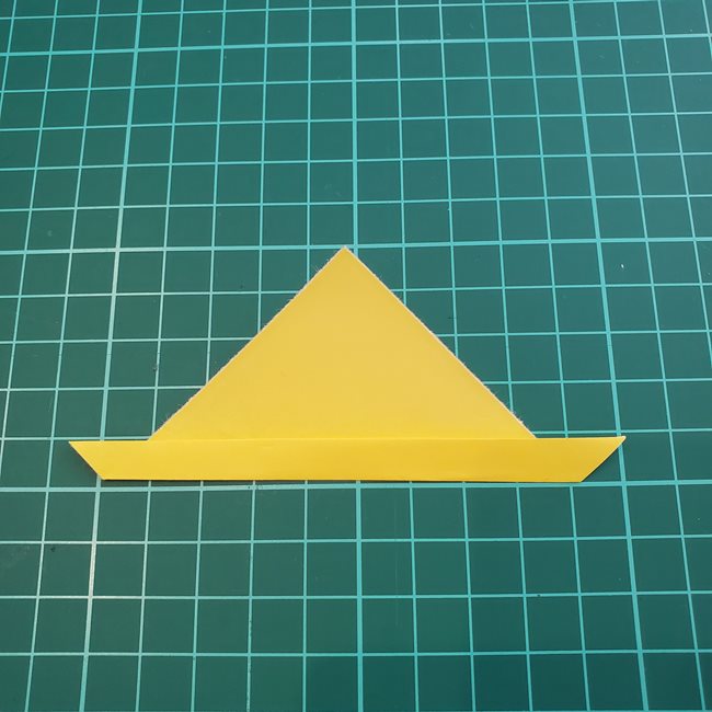 麦わら帽子の折り紙 簡単な折り方作り方(2)