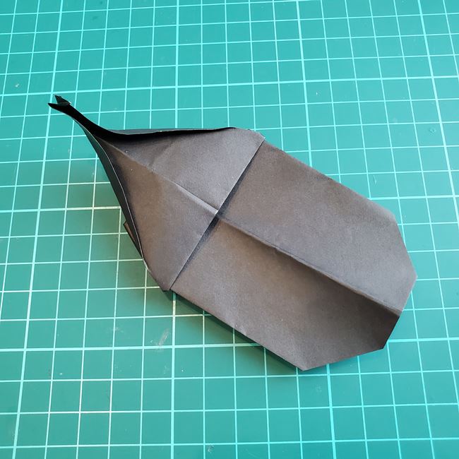 カブトムシの折り紙 簡単に一枚でつくる折り方作り方(21)