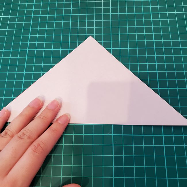 紅葉もみじの折り紙 難しい作り方折り方①基本(2)