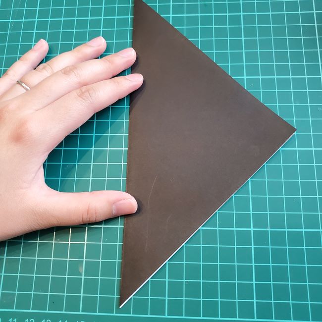 かっこいいカブトムシの折り紙の作り方①からだ(2)