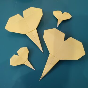 銀杏の折り紙 簡単な折り方作り方｜子供の保育にも使える「いちょう」