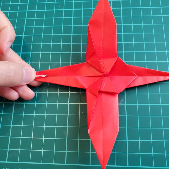 折り紙のトンボ 難しいけどリアルな作り方折り方②からだ(8)