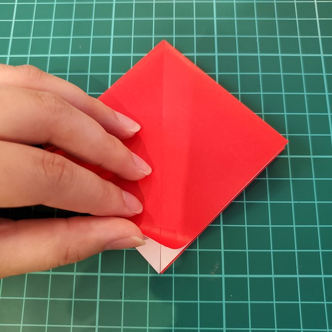 紅葉もみじの折り紙 難しい作り方折り方①基本(12)