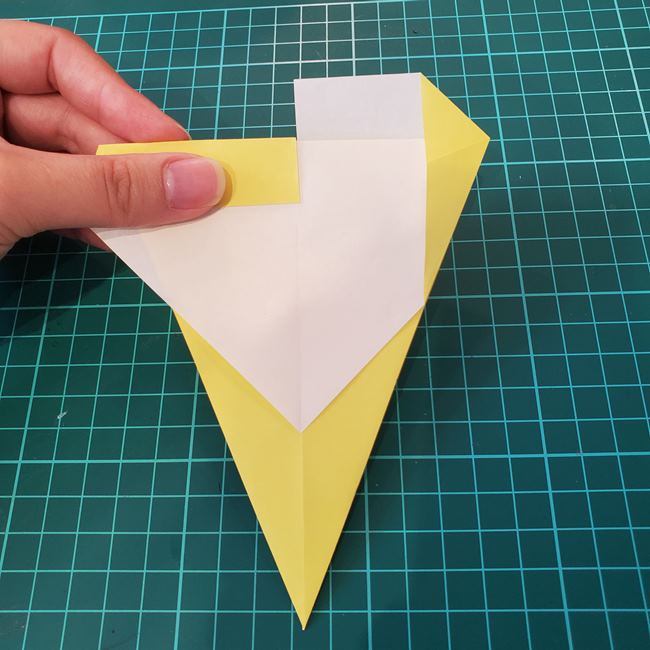 銀杏の折り紙 簡単な折り方作り方(8)