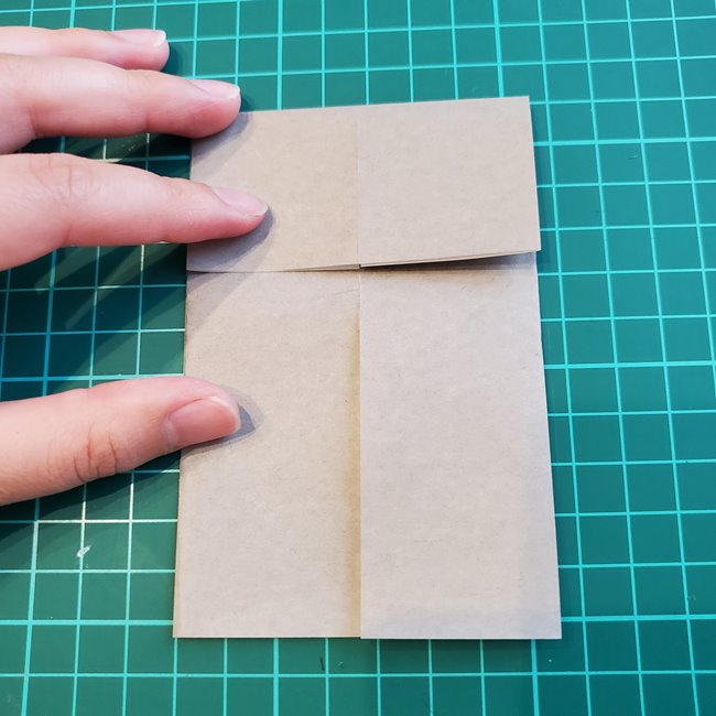 折り紙のクワガタ リアルに一枚でつくる折り方作り方①ツノ(7)