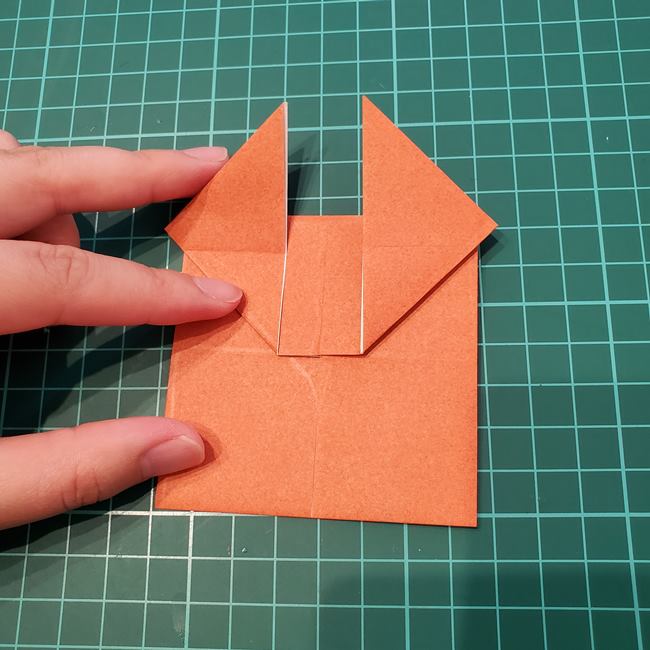 クワガタの折り紙 かわいいし簡単な作り方折り方(16)