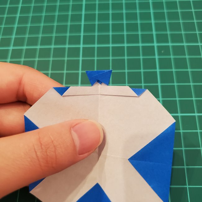 ヨーヨーの折り紙 簡単な折り方作り方(11)