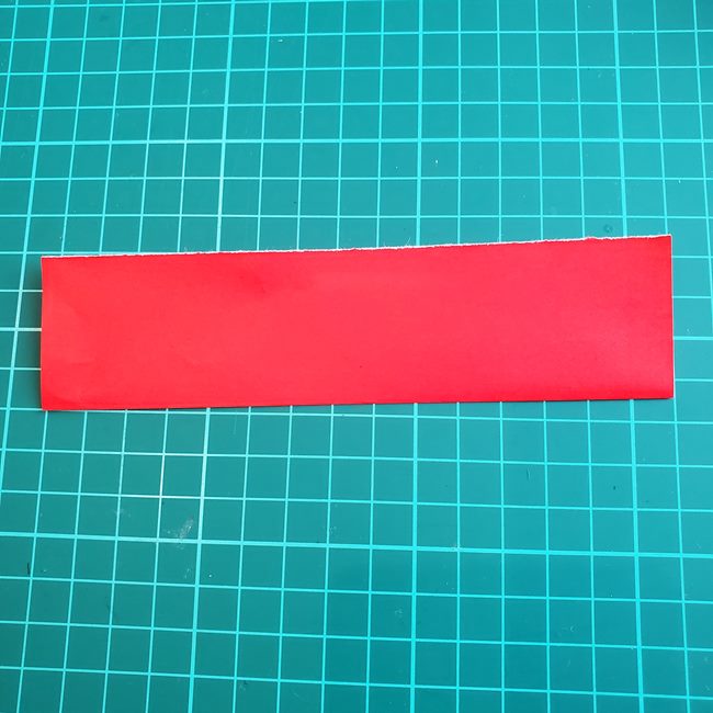 作り方 トンボの折り紙（簡単・平面）①からだ(2)