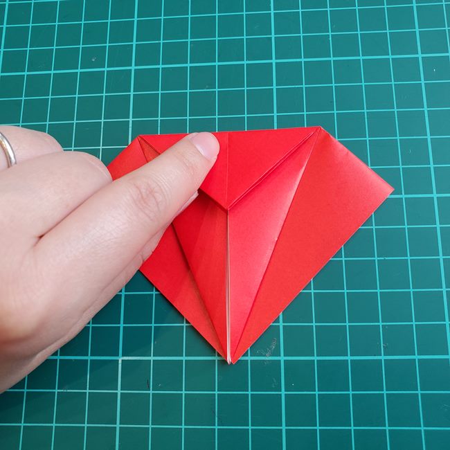 折り紙のトンボ 難しいけどリアルな作り方折り方①基本(13)