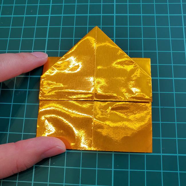 ヘラクレスカブトムシの折り紙 簡単な作り方折り方②からだ(9)