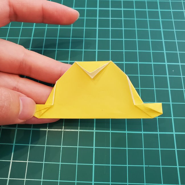 麦わら帽子の折り紙 簡単な折り方作り方(10)
