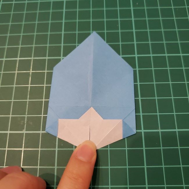水風船の折り紙の折り方が簡単！作り方(16).