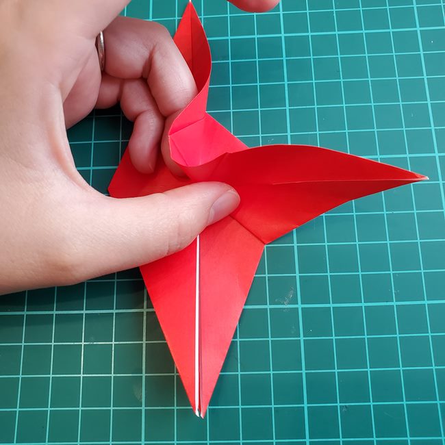折り紙のトンボ 難しいけどリアルな作り方折り方①基本(25)
