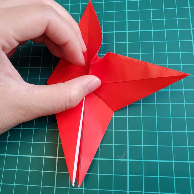 折り紙のトンボ 難しいけどリアルな作り方折り方①基本(26)