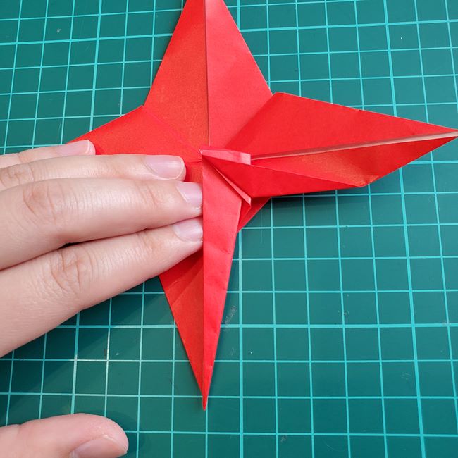 折り紙のトンボ 難しいけどリアルな作り方折り方①基本(31)