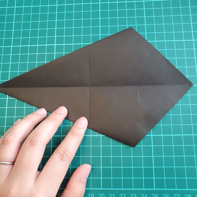 カブトムシの折り紙 簡単に一枚でつくる折り方作り方(7)