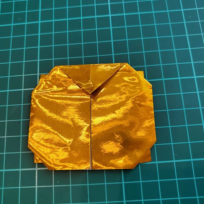ヘラクレスカブトムシの折り紙 簡単な作り方折り方②からだ(15)