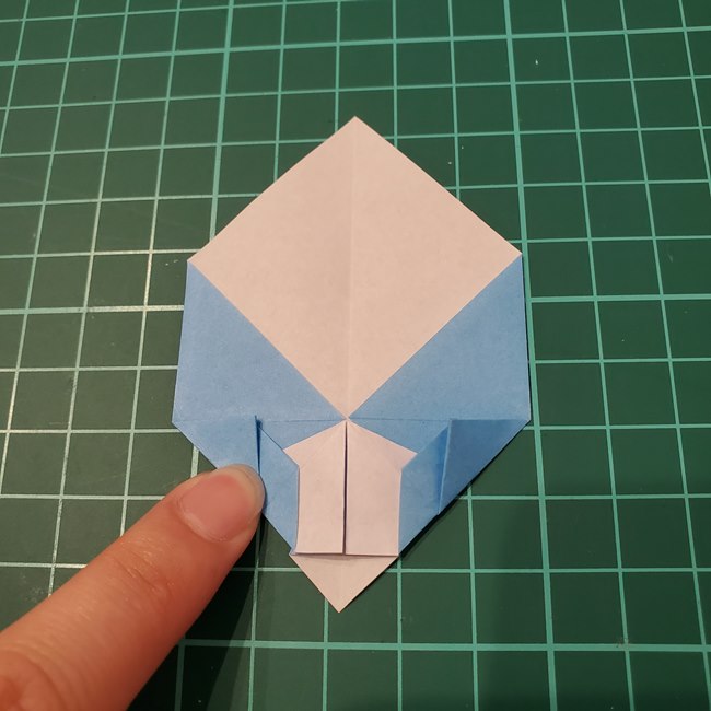 水風船の折り紙の折り方が簡単！作り方(19)