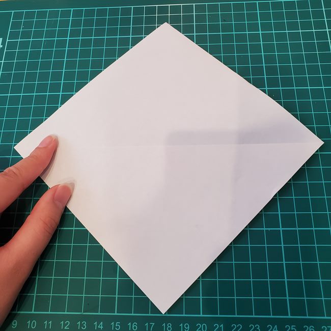 銀杏の折り紙 簡単な折り方作り方(3)