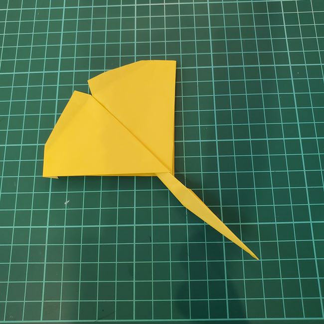 銀杏(イチョウ)の葉っぱの折り紙 作り方折り方(23)