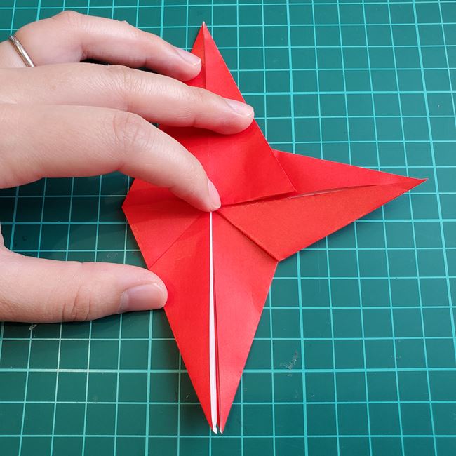 折り紙のトンボ 難しいけどリアルな作り方折り方①基本(27)