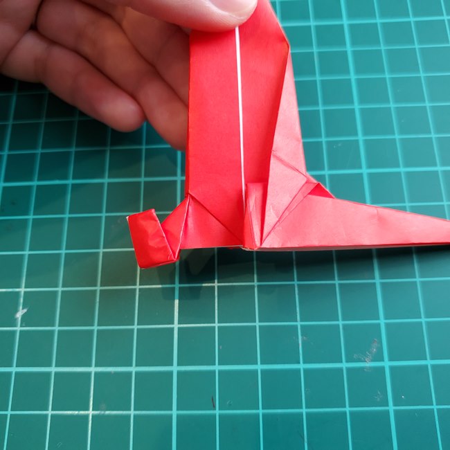 折り紙のトンボ 難しいけどリアルな作り方折り方②からだ(10)