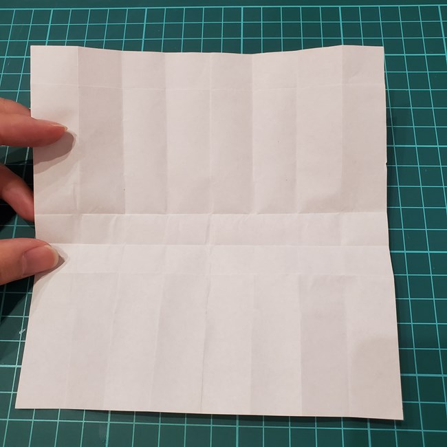 夏祭りの折り紙 ちょうちんの簡単な折り方作り方(10)