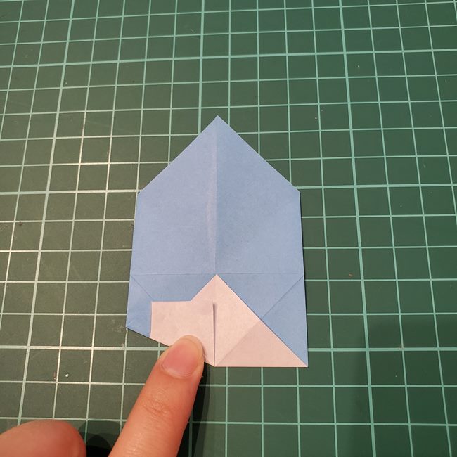 水風船の折り紙の折り方が簡単！作り方(15)