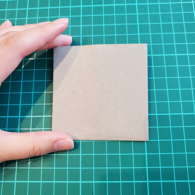 折り紙のクワガタ リアルに一枚でつくる折り方作り方①ツノ(5)