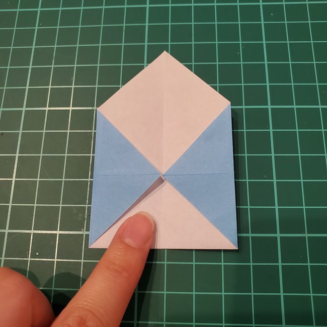 水風船の折り紙の折り方が簡単！作り方(9)