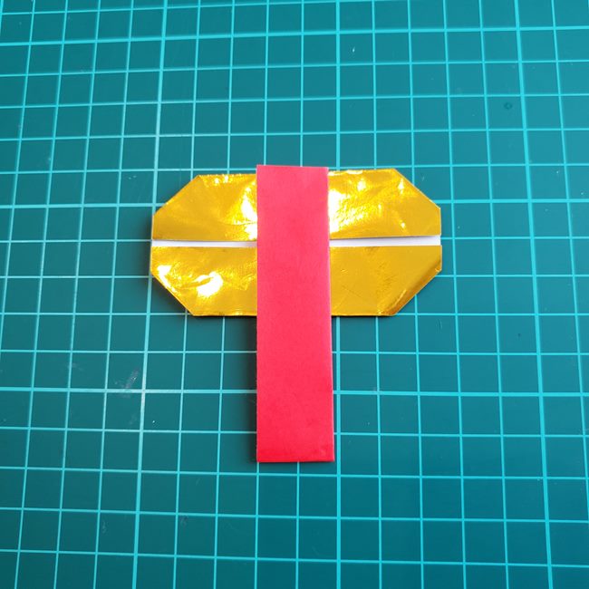 作り方 トンボの折り紙（簡単・平面）③組み合わせ(4)