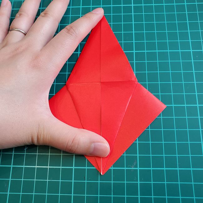 折り紙のトンボ 難しいけどリアルな作り方折り方①基本(16)