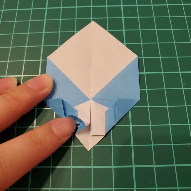 水風船の折り紙の折り方が簡単！作り方(20)