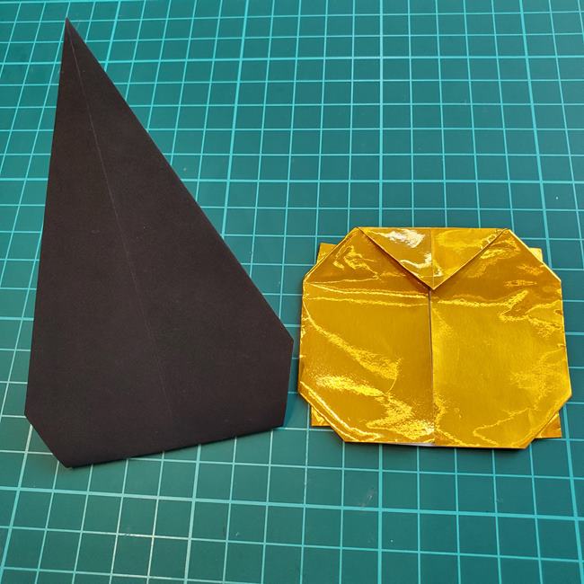 ヘラクレスカブトムシの折り紙 簡単な作り方折り方③完成(1)