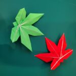 紅葉もみじの折り紙 難しい作り方｜上級者向けの折り方に挑戦！