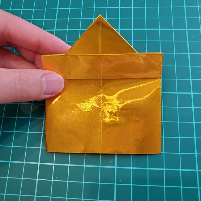 ヘラクレスカブトムシの折り紙 簡単な作り方折り方②からだ(10)