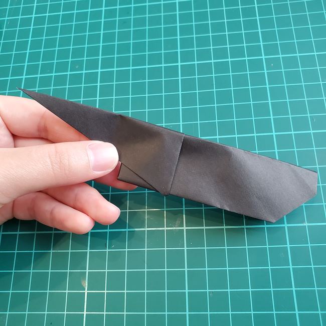 カブトムシの折り紙 簡単に一枚でつくる折り方作り方(15)