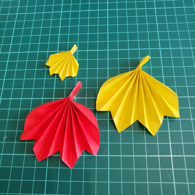折り紙の箸置き もみじの折り方作り方(19)