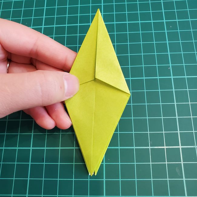もみじの折り紙 高齢者でも簡単な折り方作り方①葉っぱ(21)