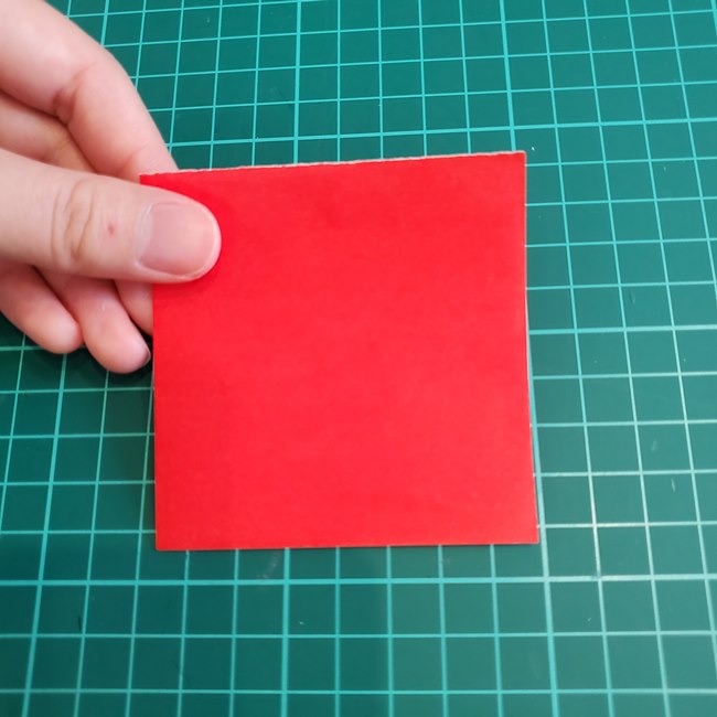 折り紙の箸置き もみじの折り方作り方(2)